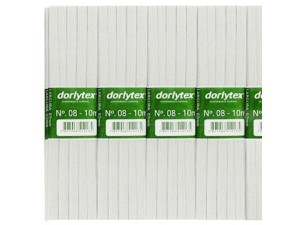 ELASTICO DORLYTEX Nº 08 PCT. C/ 10 PC