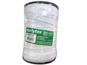ELASTICO DORLYTEX CROCHE 10 ROLO C/100M
