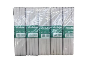 ELASTICO DORLYTEX Nº 10 PCT. C/ 10 PC
