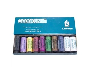 LINHA DE COSTURA GABRIELINHA CX SORT C/10
