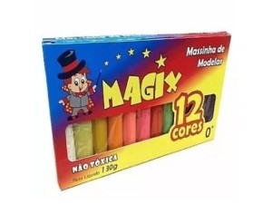 MASSINHA DE MODELAR 12 CORES 130G C/12