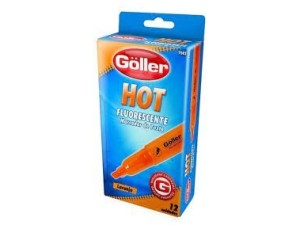 MARCADOR DE  TEXTO GOLLER HOT LARANJA 7082