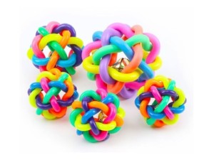 BRINQUEDO PET BOLA COM SINO EL-P19