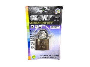 CADEADO GLORY BLISTER 38MM