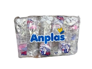 MAMADEIRA BABY LOO RS RELEVO CRISTAL SILIC. 240ML - 208 C/06