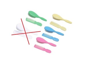 ESCOVA * CABELO NENE C/PENTE RCV SOLAPA