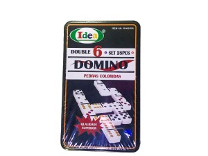 DOMINO 10MM IDEA ESTOJO LATA BRANCO ID-6652