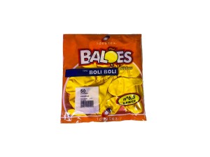 BALAO BOLI BOLI LISO COR IND. C/50 AM