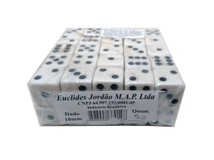 DADOS JORDAO Nº 18 PT C/ 50