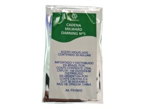 AGULHA DE MAO CORRENTE * Nº 05 CENTO